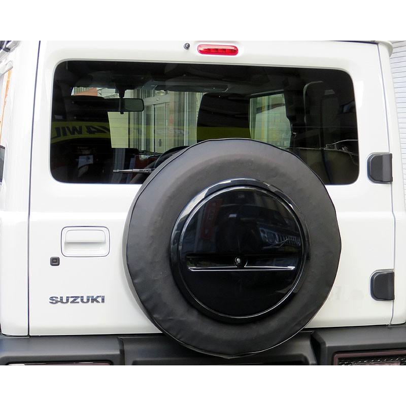 純正センターカバー対応スペアタイヤカバー (175/80R16) [RV4ワイルド