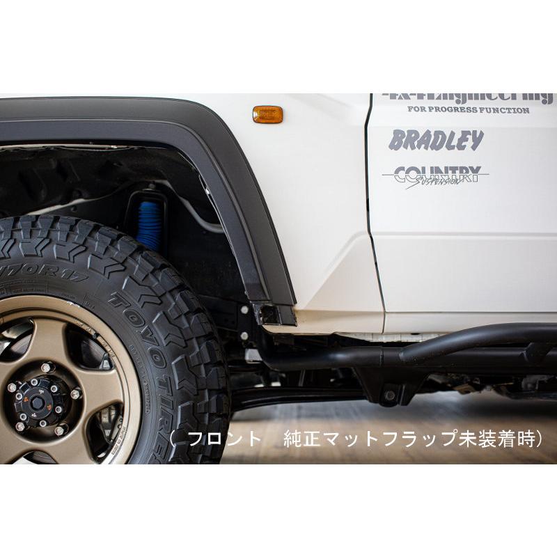 4×4エンジニアリング マッドガードレスエンド ランドクルーザーGDJ76