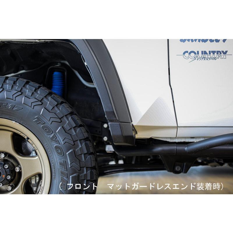 4×4エンジニアリング マッドガードレスエンド ランドクルーザー