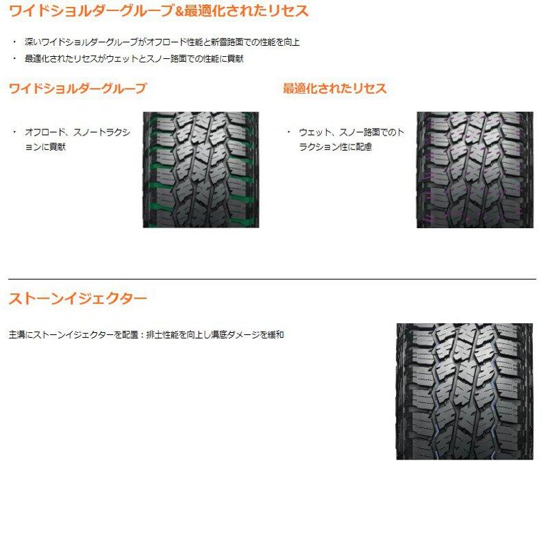 GEOLANDAR A/T4 G018 265/65R18 (4本セット) YOKOHAMA ジオランダー・エイティフォーの画像