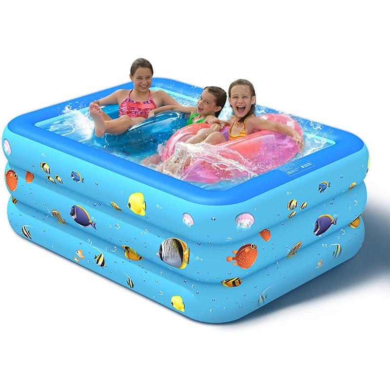 最大78％オフ！最大78％オフ！プール 底クッションビニールプール 3気