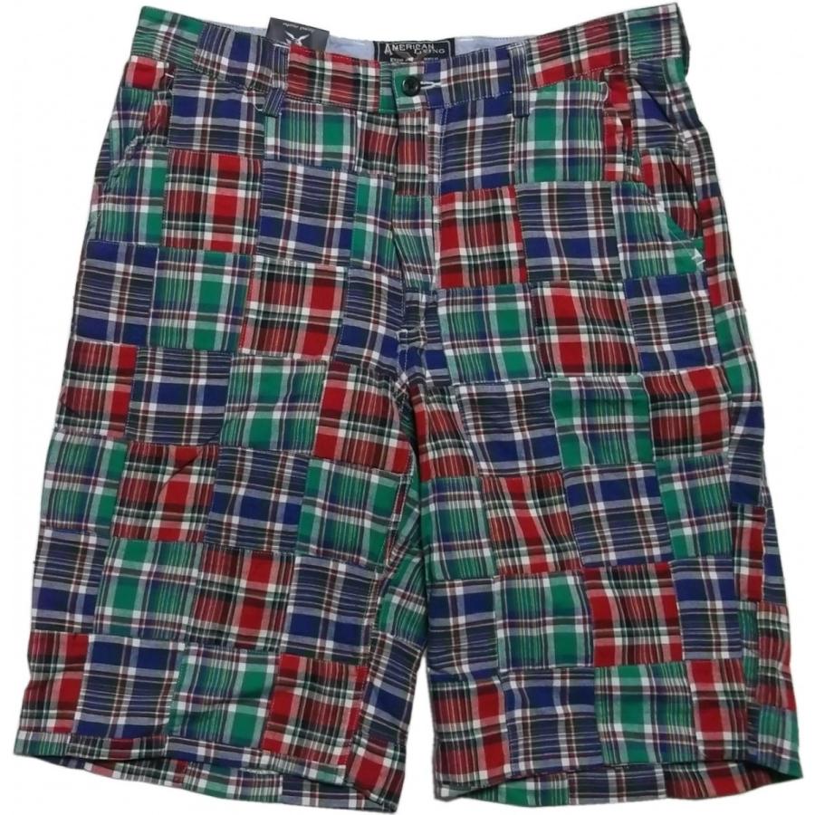 アメリカンリビング ショートパンツ マドラスチェック パッチワーク メンズ American Living 002 :AL3-002:SHUFFLE  STORE - 通販 - Yahoo!ショッピング
