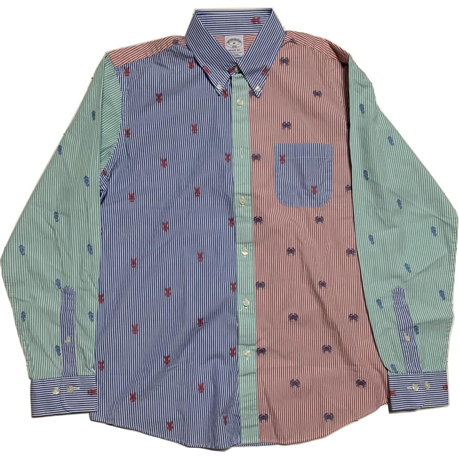 ブルックスブラザーズストライプ長袖シャツ2枚セット BROOKS BROTHERS（ブルックスブラザーズ） 【並行輸入品】 長袖 ボタン