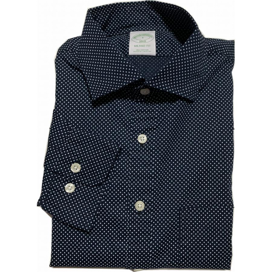 BROOKS BROTHERS ブルックスブラザーズ 長袖 ワイドカラーシャツ BROOKS BROTHERS ブルックスブラザーズ 長袖 ワイドカラーシャツ