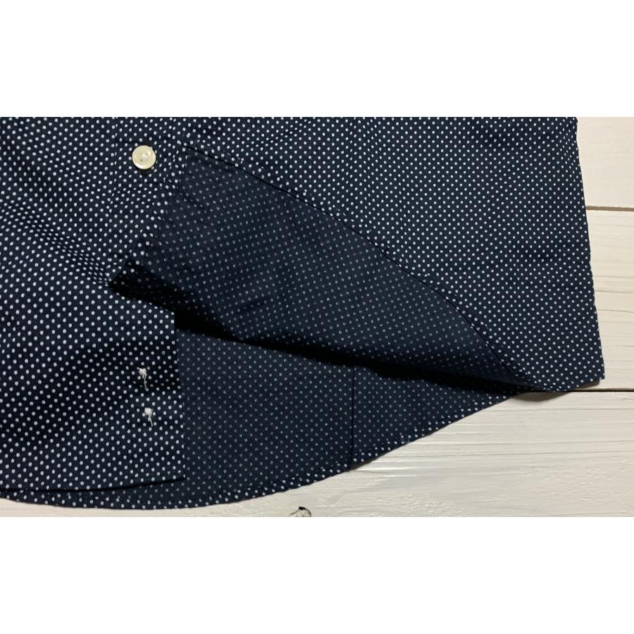 Brooks Brothers ネイビー 長袖シャツ M BROOKS BROTHERS ブルックスブラザーズ 長袖 ワイドカラーシャツ