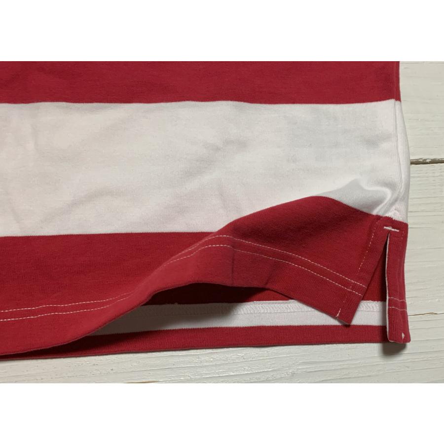 【並行輸入品】 ブルックスブラザーズ 長袖 ラグビーシャツ レッド メンズ Brooks Brothers 083 | BROOKS BROTHERS | 03