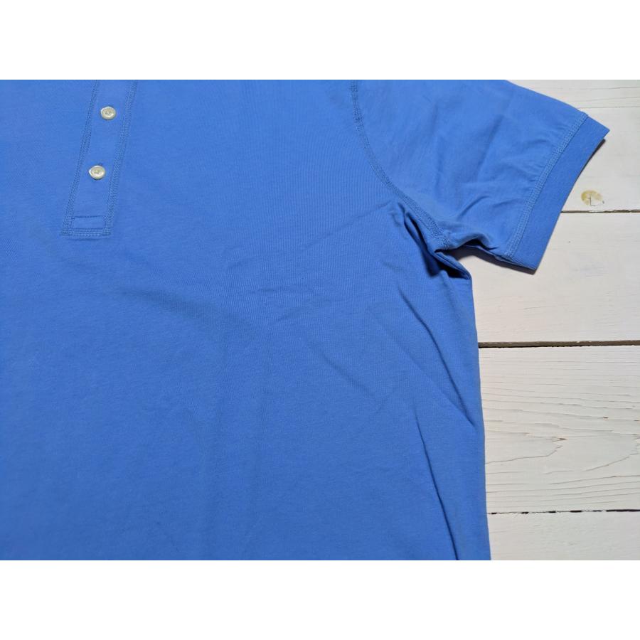 【並行輸入品】 ブルックスブラザーズ ワンポイント 半袖 ヘンリーネック Tシャツ ブルー メンズ Brooks Brothers 089 | BROOKS BROTHERS | 02