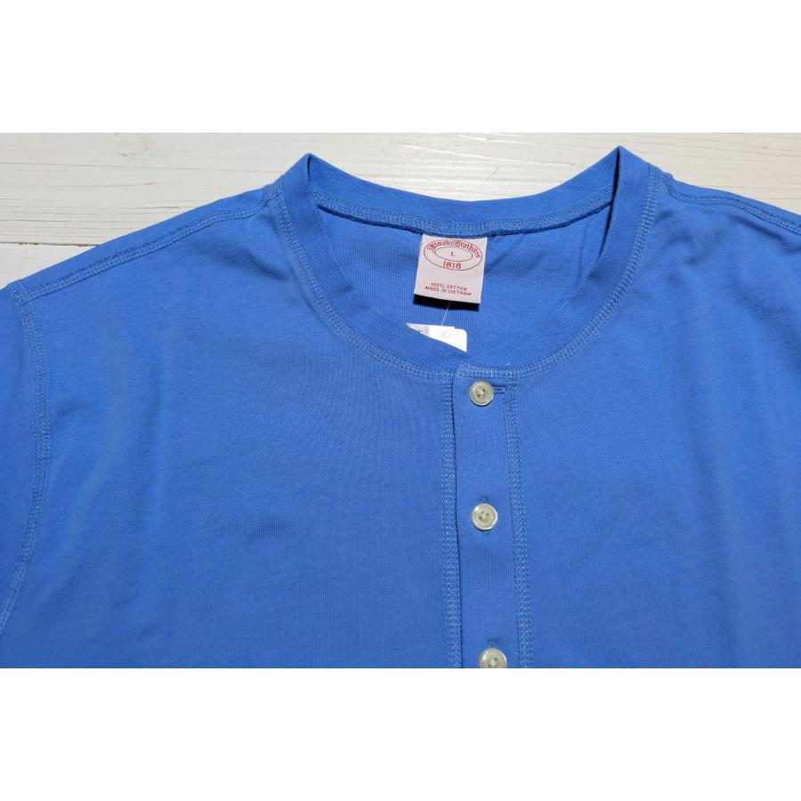 【並行輸入品】 ブルックスブラザーズ ワンポイント 半袖 ヘンリーネック Tシャツ ブルー メンズ Brooks Brothers 089 | BROOKS BROTHERS | 04