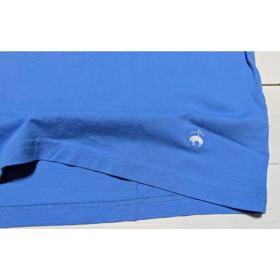 【並行輸入品】 ブルックスブラザーズ ワンポイント 半袖 ヘンリーネック Tシャツ ブルー メンズ Brooks Brothers 089 | BROOKS BROTHERS | 05