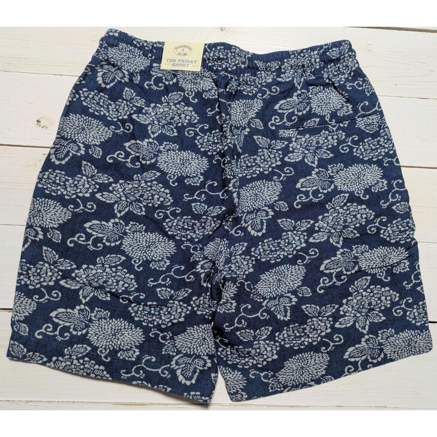 【並行輸入品】 ブルックスブラザーズ 麻混 コットン プリント イージー ショートパンツ リネン ブルー メンズ Brooks Brothers 032 | BROOKS BROTHERS | 03