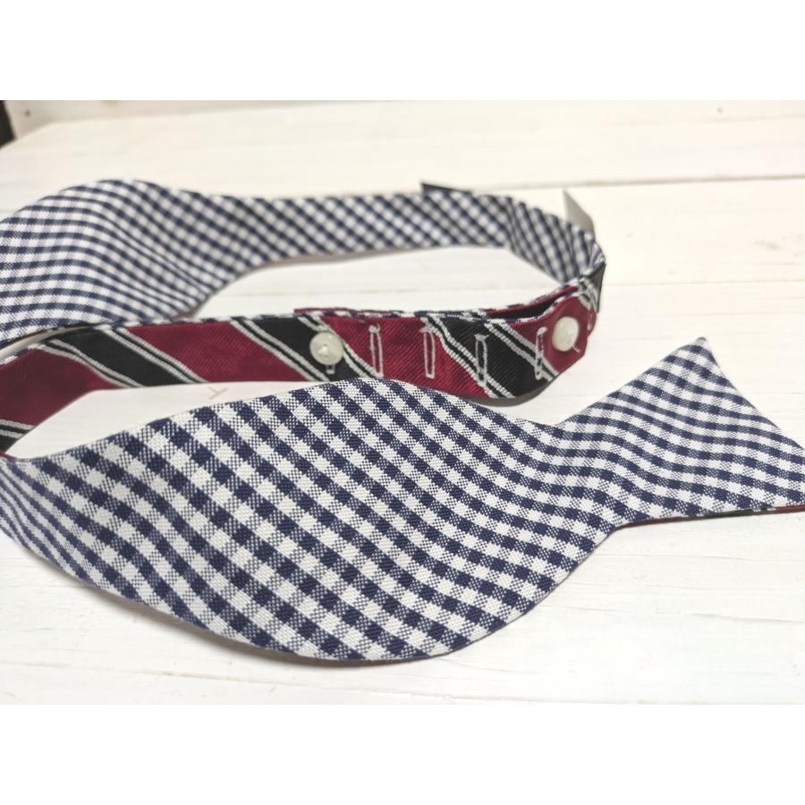【並行輸入品】 ブルックスブラザーズ アメリカ製 シルク ボウタイ 蝶 ネクタイ ネイビー メンズ Brooks Brothers necktie bowtie 002 | BROOKS BROTHERS | 02