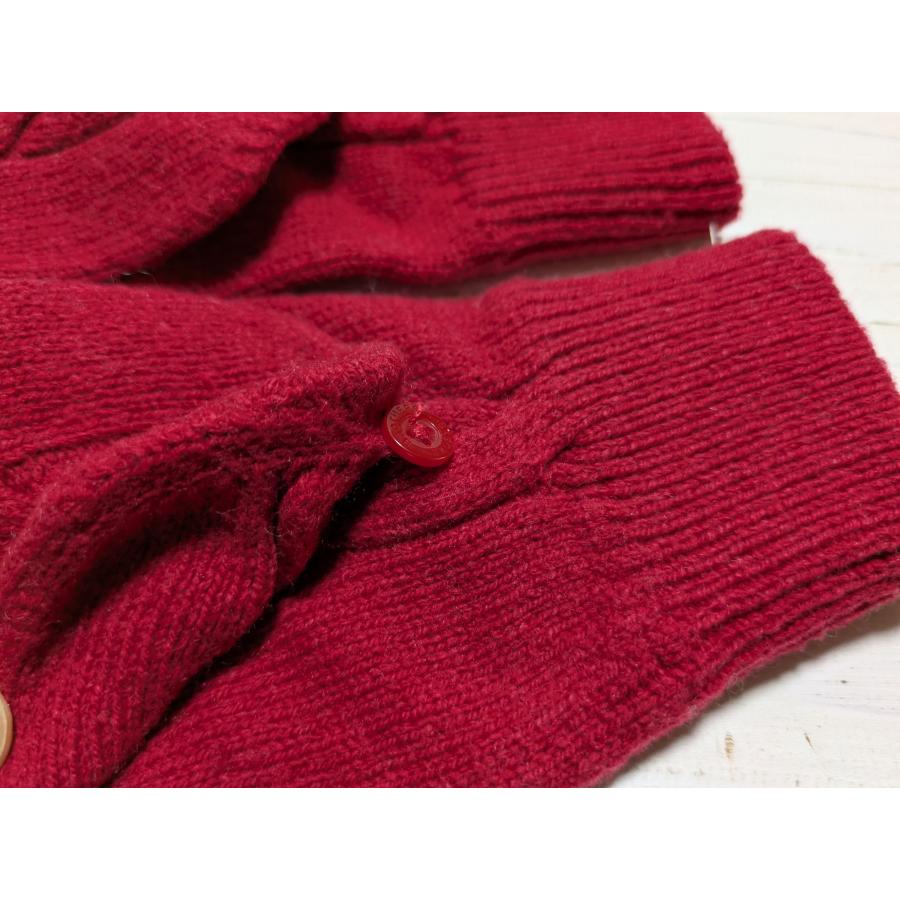 【並行輸入品】ブルックスブラザーズ ミトン フィンガーレス メリノウール グローブ 手袋 レッド メンズ レディース Brooks Brothers 010 | BROOKS BROTHERS | 03