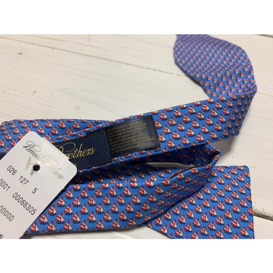 【並行輸入品】 ブルックスブラザーズ シルク ボウタイ 蝶 ネクタイ アメリカ製 ブルー メンズ Brooks Brothers 118 | BROOKS BROTHERS | 03