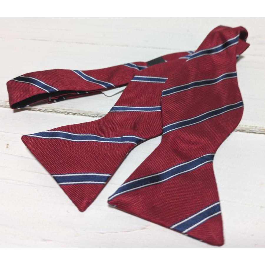 【極美品】ブルックスブラザーズ ネクタイ シルク　ボルドー　赤　絹　ロゴ　刺繍 新品 美品 未使用 ブルックスブラザーズ ネクタイ 総柄 赤