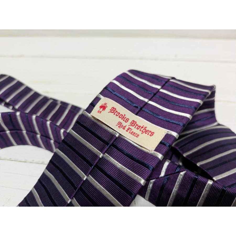 【並行輸入品】ブルックスブラザーズ ネクタイ パープル メンズ Brooks Brothers silk necktie 128 | BROOKS BROTHERS | 03