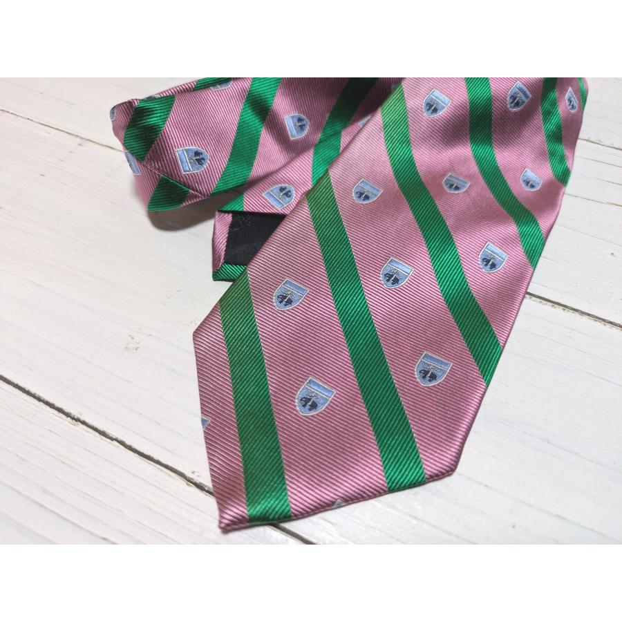 【並行輸入品】ブルックスブラザーズ アメリカ製 ネクタイ ピンク メンズ Brooks Brothers silk necktie usa 134 | BROOKS BROTHERS | 01