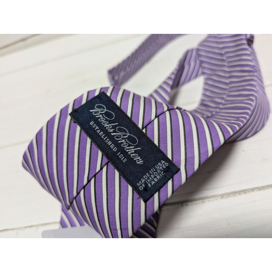 【並行輸入品】ブルックスブラザーズ アメリカ製 ネクタイ パープル メンズ Brooks Brothers silk necktie usa 144 | BROOKS BROTHERS | 03
