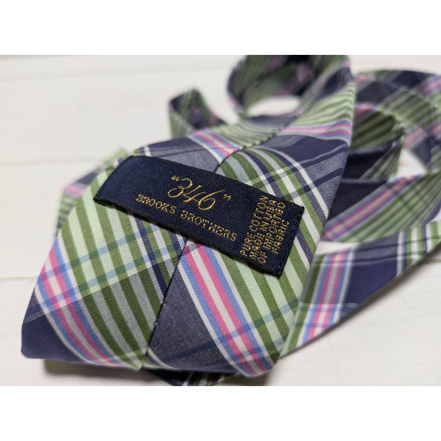 【並行輸入品】ブルックスブラザーズ アメリカ製 ネクタイ グリーン メンズ Brooks Brothers silk necktie usa 148 | BROOKS BROTHERS | 03