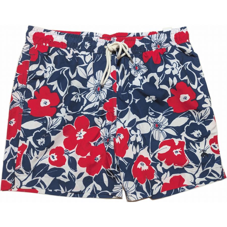 【並行輸入品】 ブルックスブラザーズ 海水パンツ スイムパンツ サーフトランクス 水着  インナー付き ブルー レッド Brooks Brothers 031 | BROOKS BROTHERS