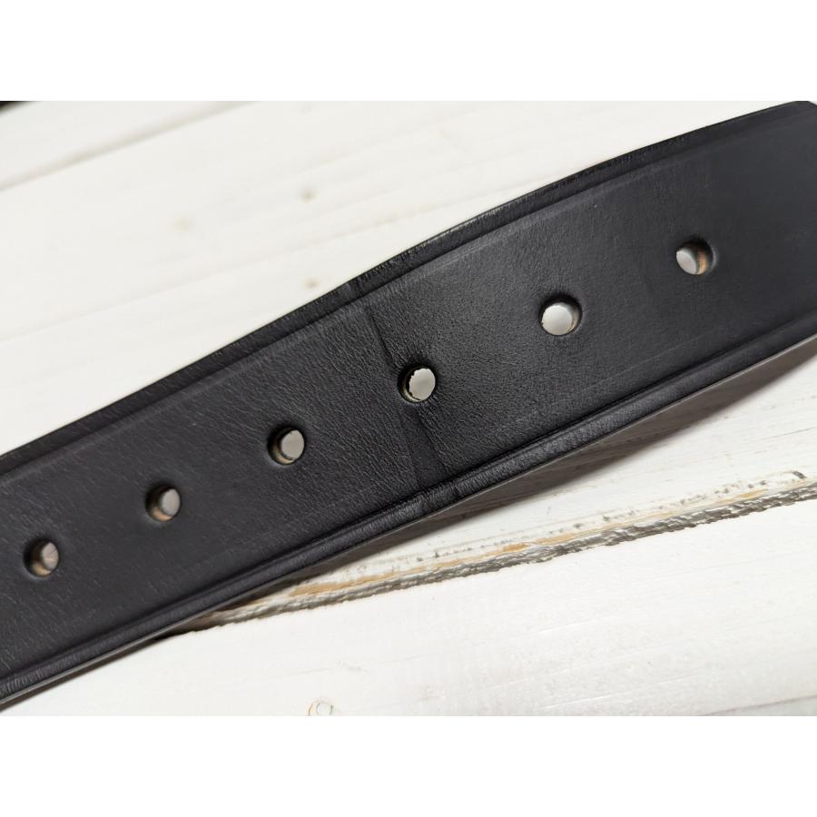 ボストンレザー アメリカ製 本革製 レザー ギャリソン ベルト 黒 ブラック メンズ BOSTON LEATHER BELT BLACK 001 |  | 06