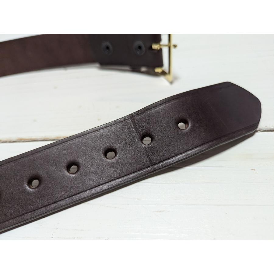 ボストンレザー アメリカ製 本革製 レザー ギャリソン ベルト 茶 ブラウン メンズ BOSTON LEATHER BELT BROWN 002 |  | 05