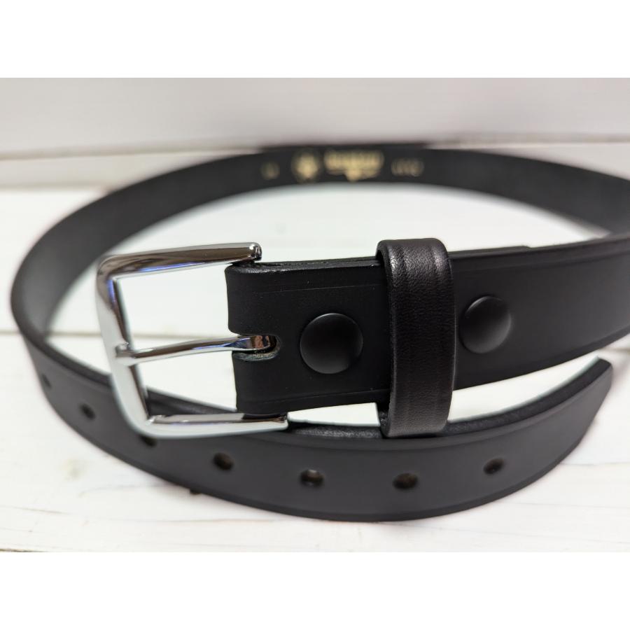 ボストンレザー アメリカ製 本革製 レザー ベルト 黒 ブラック メンズ