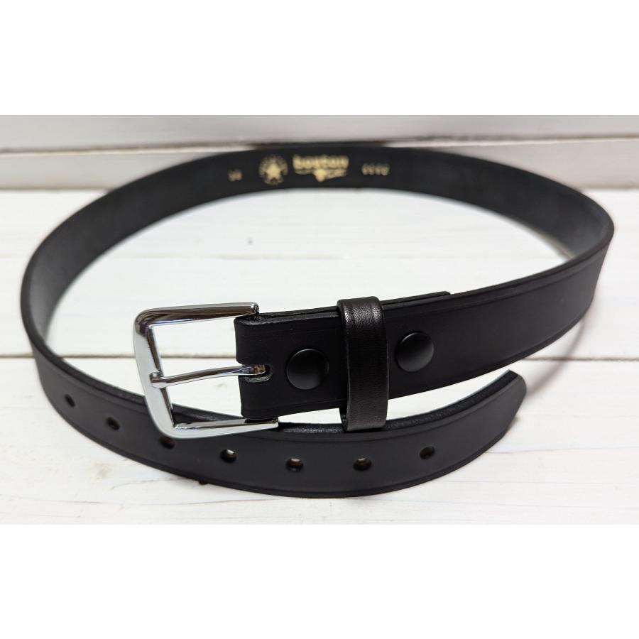 ブラックのベルト　レザー　EUR80 /約95cm　（しゃんしゃん） ブラックのベルト レザー EUR80 /約95cm （しゃんしゃん
