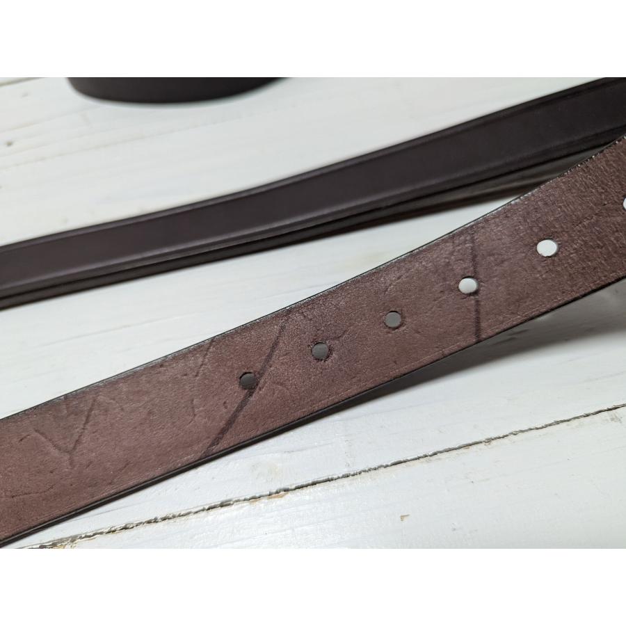 ボストンレザー アメリカ製 本革製 レザー ベルト 茶 ブラウン メンズ BOSTON LEATHER BELT BROWN 004 |  | 06