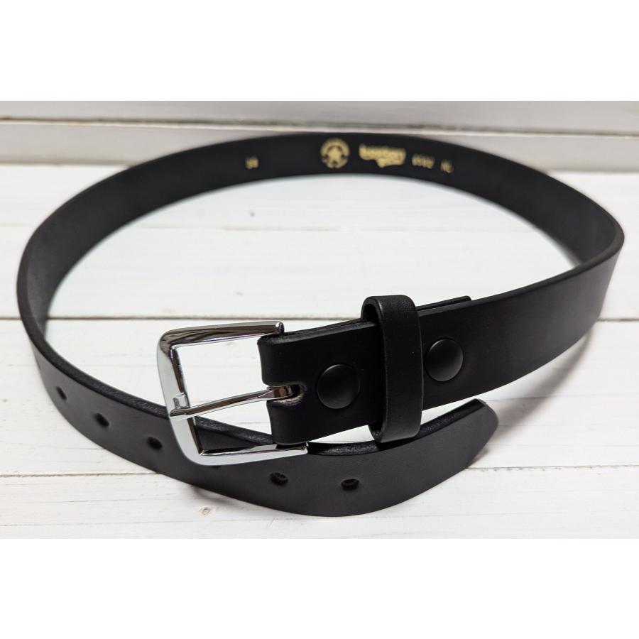 ボストンレザー アメリカ製 本革製 レザー ベルト 黒 ブラック メンズ BOSTON LEATHER BELT BLACK 005 |  | 03