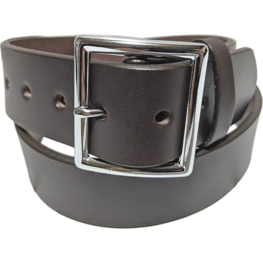 ボストンレザー アメリカ製 本革製 レザー ギャリソン ベルト 茶 ブラウン メンズ BOSTON LEATHER BELT BROWN 009 | 