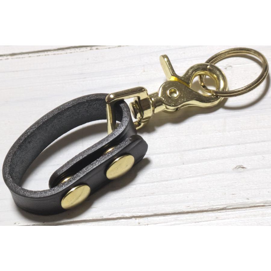 ボストンレザー アメリカ製 本革製 レザー キーホルダー 茶 ブラウン BOSTON LEATHER key holder keyring keychain BROWN 002 |  | 01