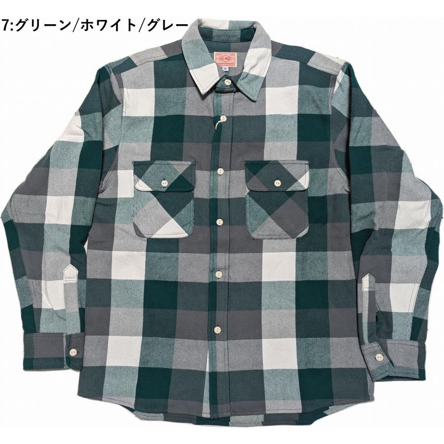 ビッグマイク 長袖 ヘビーフランネルシャツ メンズ BIG MIKE HEAVY FLANNEL SHIRTS 24aw bigmike 006 | BIG MIKE | 07