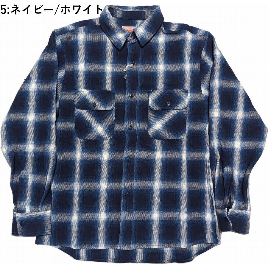 ビッグマイク 長袖 ヘビーフランネルシャツ メンズ BIG MIKE HEAVY FLANNEL SHIRTS 24aw bigmike 006 | BIG MIKE | 05