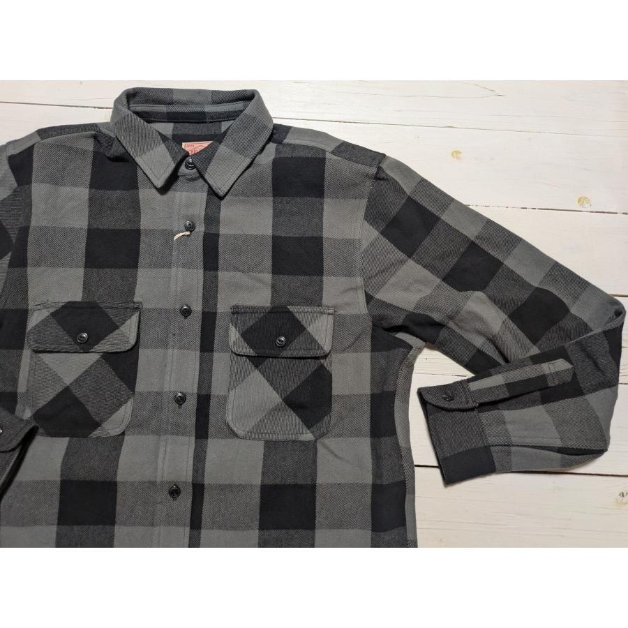 ビッグマイク 長袖 ヘビーフランネルシャツ メンズ BIG MIKE HEAVY FLANNEL SHIRTS 25aw bigmike 021 | BIG MIKE | 10