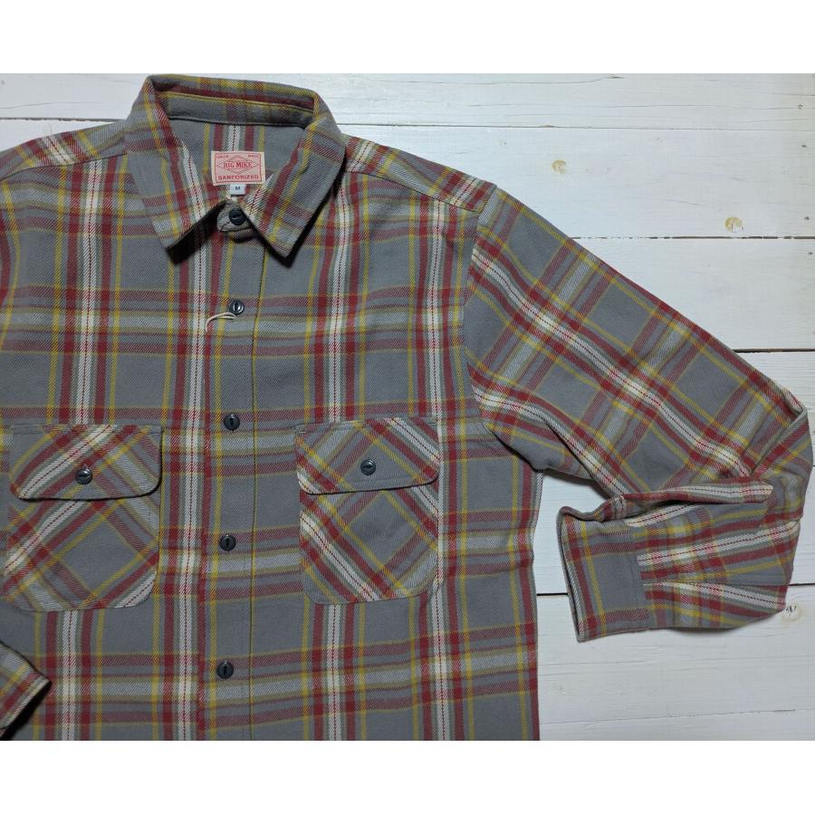 ビッグマイク 長袖 ヘビーフランネルシャツ メンズ BIG MIKE HEAVY FLANNEL SHIRTS 25aw bigmike 021 | BIG MIKE | 13