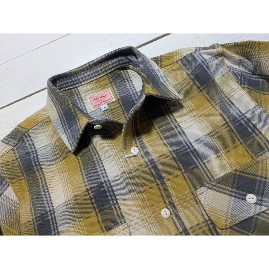 ビッグマイク 長袖 ヘビーフランネルシャツ メンズ BIG MIKE HEAVY FLANNEL SHIRTS 25aw bigmike 021 | BIG MIKE | 16