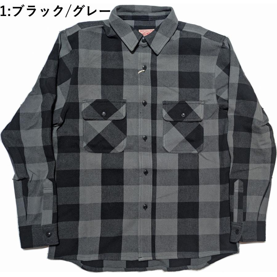 ビッグマイク 長袖 ヘビーフランネルシャツ メンズ BIG MIKE HEAVY FLANNEL SHIRTS 25aw bigmike 021 | BIG MIKE | 01