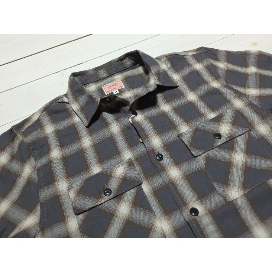 ビッグマイク ライトフランネル L/Sシャツ メンズ BIG MIKE LIGHT FLANNEL SHIRTS 26ss 028 | BIG MIKE | 12