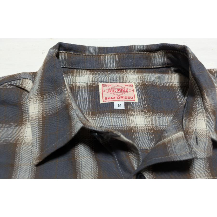 ビッグマイク ライトフランネル L/Sシャツ メンズ BIG MIKE LIGHT FLANNEL SHIRTS 26ss 028 | BIG MIKE | 13