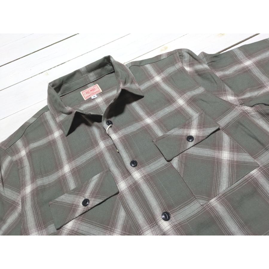 ビッグマイク ライトフランネル L/Sシャツ メンズ BIG MIKE LIGHT FLANNEL SHIRTS 26ss 028 | BIG MIKE | 07