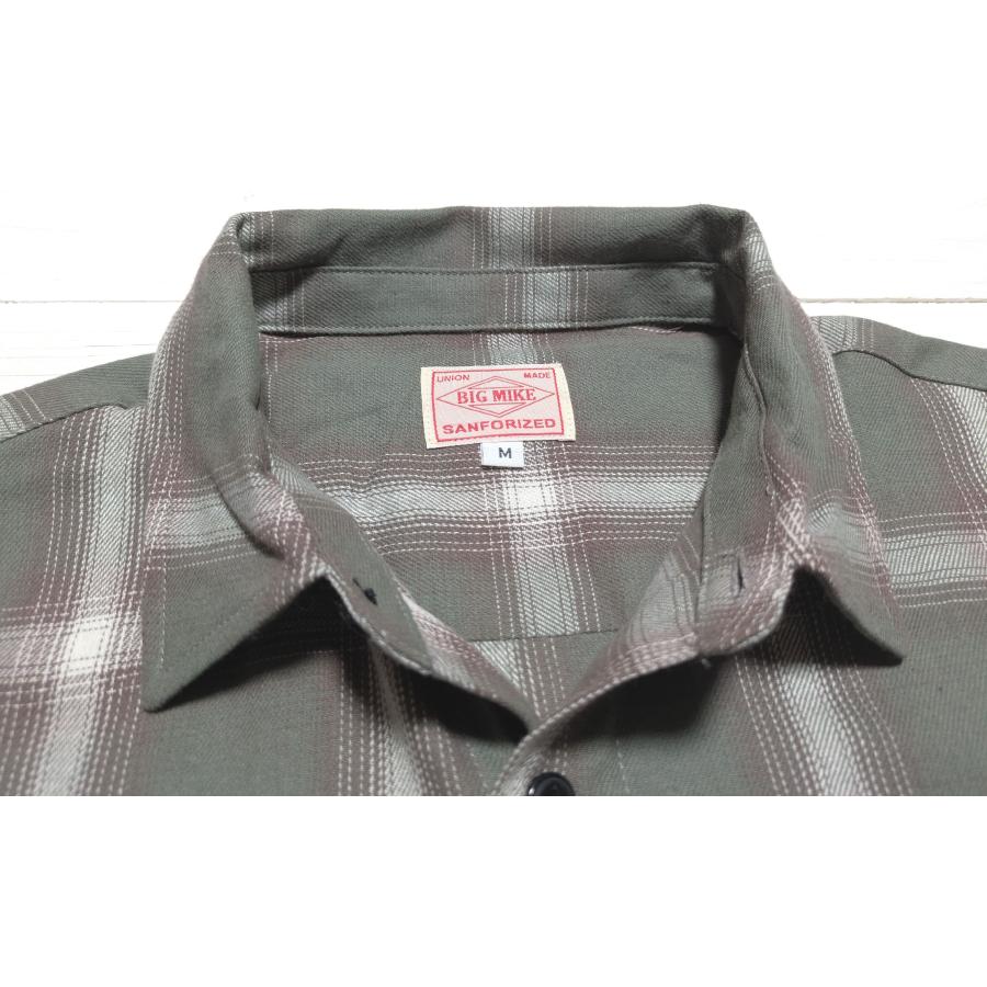 ビッグマイク ライトフランネル L/Sシャツ メンズ BIG MIKE LIGHT FLANNEL SHIRTS 26ss 028 | BIG MIKE | 08