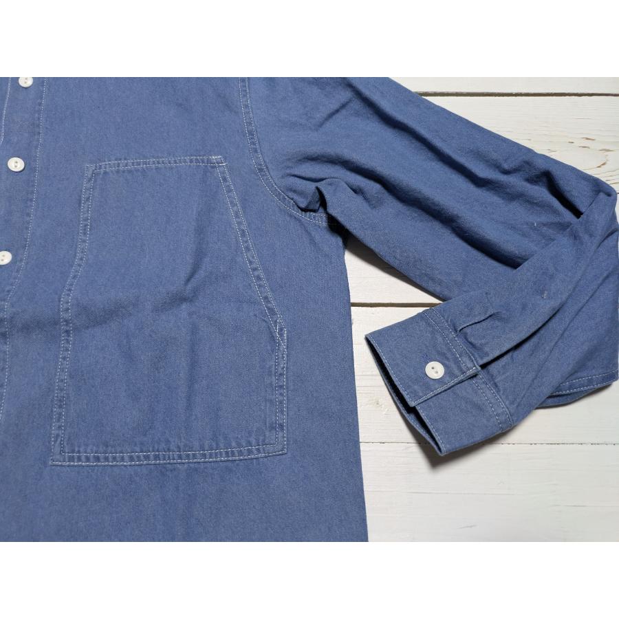 ビッグマイク デニム ユーティリティ L/S シャツ メンズ 長袖 BIG MIKE DENIM SHIRTS  bigmike 031 | BIG MIKE | 10