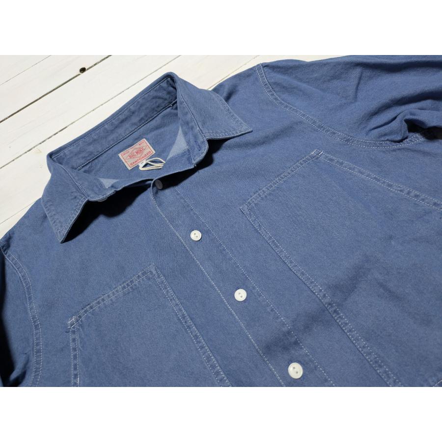 ビッグマイク デニム ユーティリティ L/S シャツ メンズ 長袖 BIG MIKE DENIM SHIRTS  bigmike 031 | BIG MIKE | 11