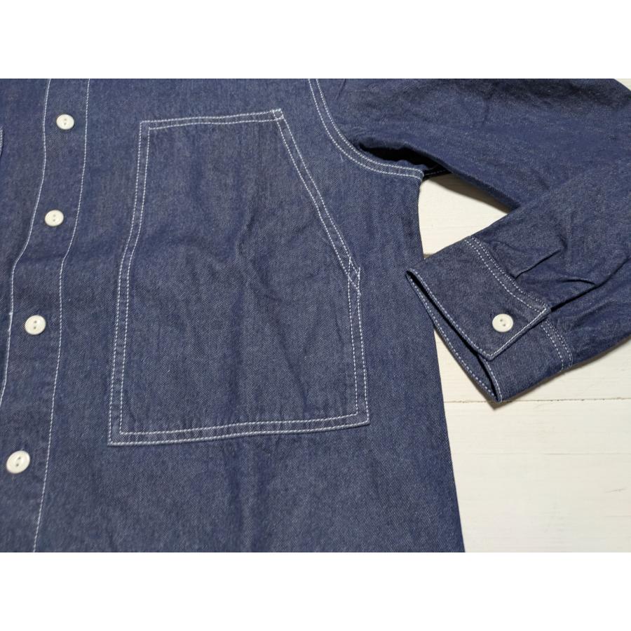 ビッグマイク デニム ユーティリティ L/S シャツ メンズ 長袖 BIG MIKE DENIM SHIRTS  bigmike 031 | BIG MIKE | 15