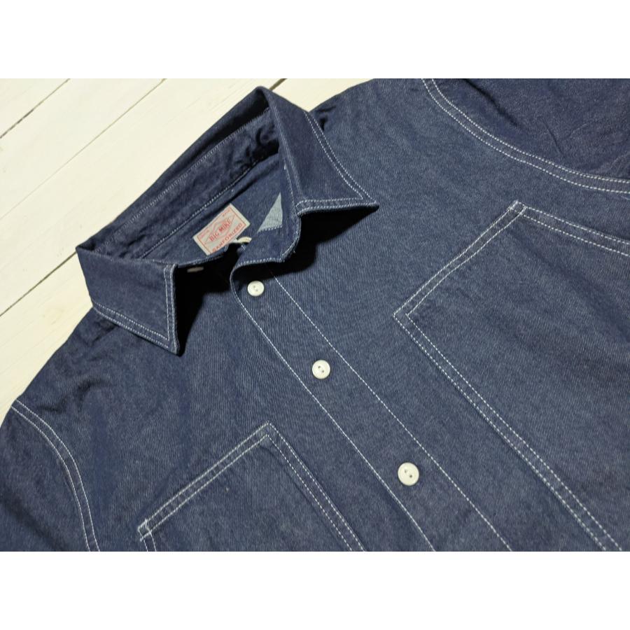 ビッグマイク デニム ユーティリティ L/S シャツ メンズ 長袖 BIG MIKE DENIM SHIRTS  bigmike 031 | BIG MIKE | 16
