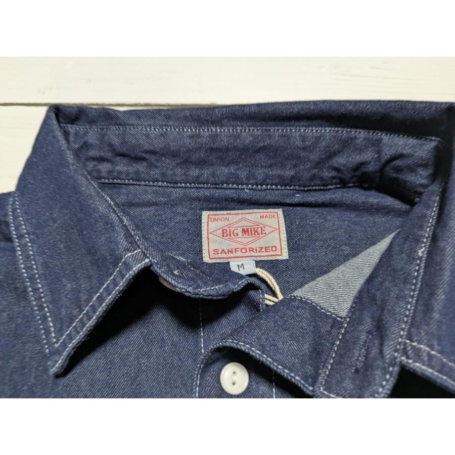 ビッグマイク デニム ユーティリティ L/S シャツ メンズ 長袖 BIG MIKE DENIM SHIRTS  bigmike 031 | BIG MIKE | 17