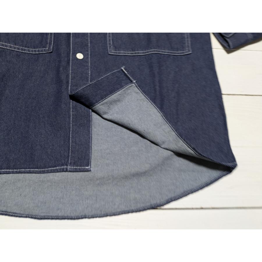 ビッグマイク デニム ユーティリティ L/S シャツ メンズ 長袖 BIG MIKE DENIM SHIRTS  bigmike 031 | BIG MIKE | 18