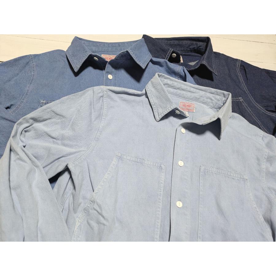 ビッグマイク デニム ユーティリティ L/S シャツ メンズ 長袖 BIG MIKE DENIM SHIRTS  bigmike 031 | BIG MIKE | 19