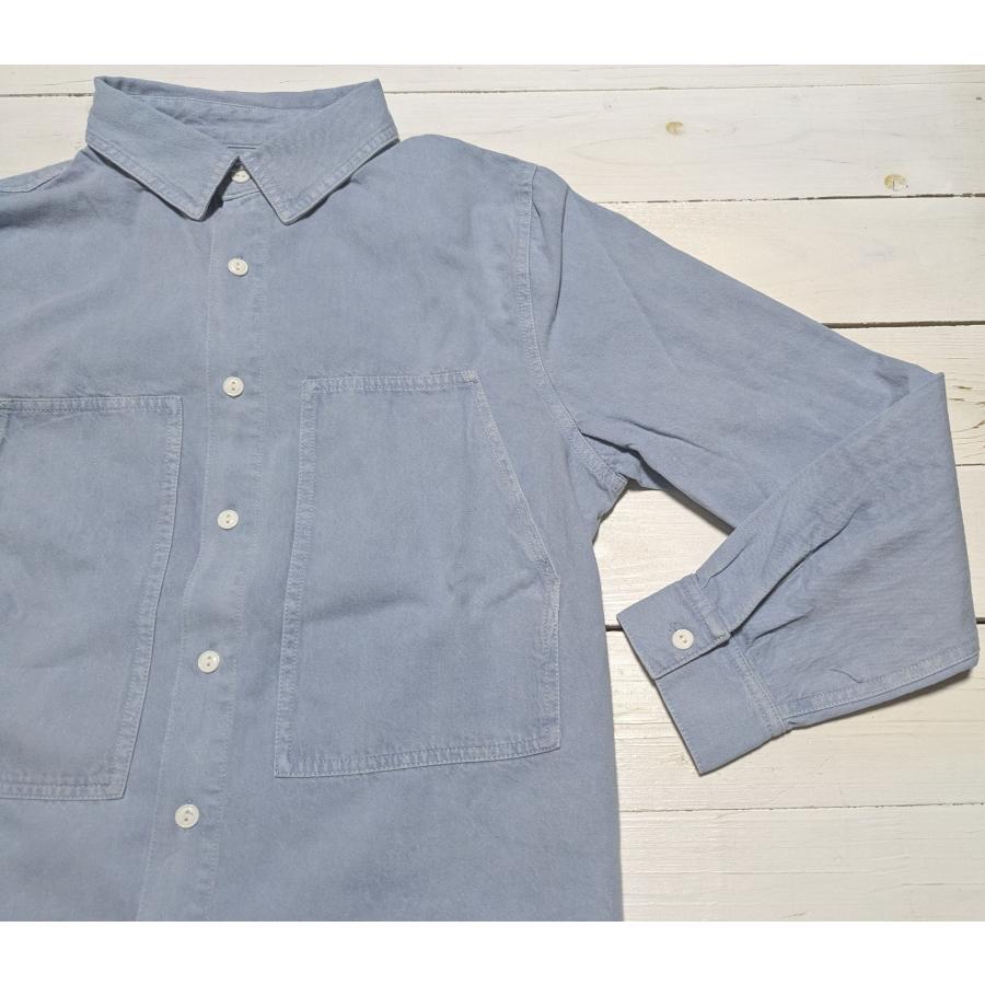 ビッグマイク デニム ユーティリティ L/S シャツ メンズ 長袖 BIG MIKE DENIM SHIRTS  bigmike 031 | BIG MIKE | 04
