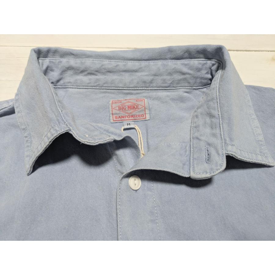 ビッグマイク デニム ユーティリティ L/S シャツ メンズ 長袖 BIG MIKE DENIM SHIRTS  bigmike 031 | BIG MIKE | 07